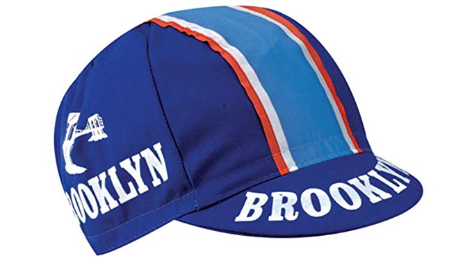 Brooklyn Men's Pro Team Vintage Retro Euro Cycling Cap