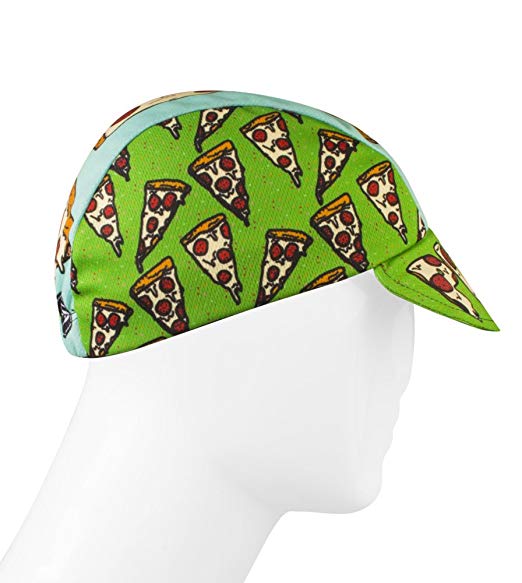 Pizza Rulez Cycling Cap - Made in the USA