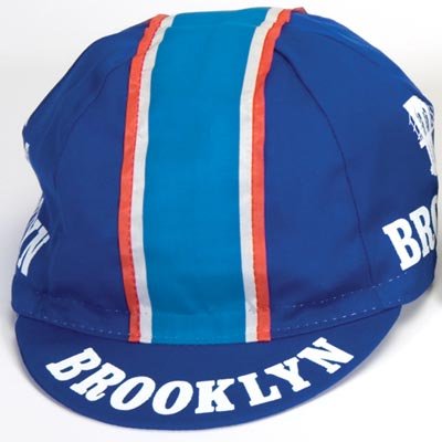Giordana Brooklyn Team Cycling Cap - Blue - GI-6CAP-TEAM-BROK