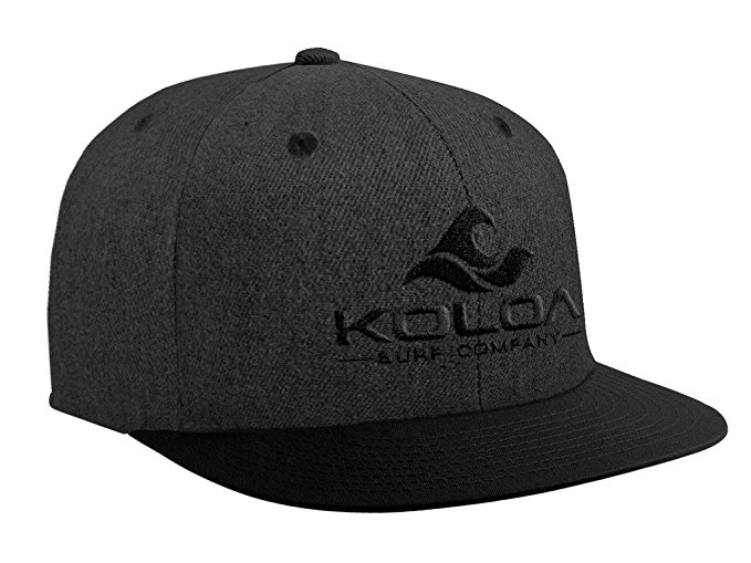 Joe's USA Koloa Surf Classic Snapback Hats with Embroidered Logo in 16 Colors