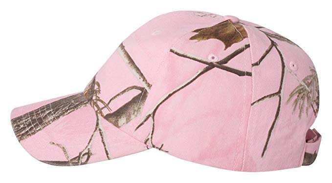 Kati Realtree All Purpose Pink Unstructured, Six Panel, low Profile Cap