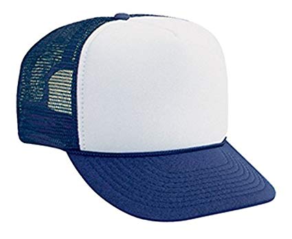 Hats & Caps Shop Polyester Foam Front High Crown Golf Style Mesh Back Caps - By TheTargetBuys