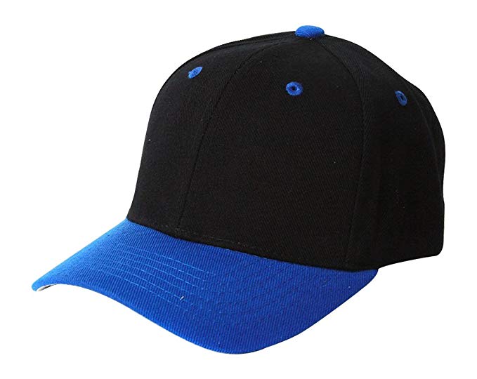 Plain Black Royal Adjustable Hat
