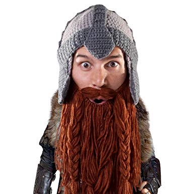 Beard Head - The Original Barbarian Warrior Knit Beard Hat