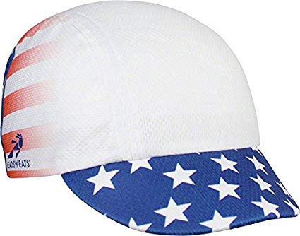 Headsweats Spin Cycle Cycling Cap: Stars and Stripes