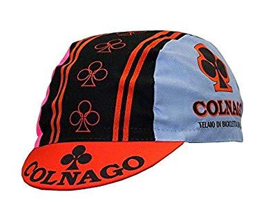 Colnago White Men Can't Jump Movie Cycling Cap with Flip Up Peak