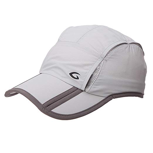 Topex Mens UPF50 Quick-Dry Baseball Cap Foldable Brim Free-Size Sun Hat Unisex