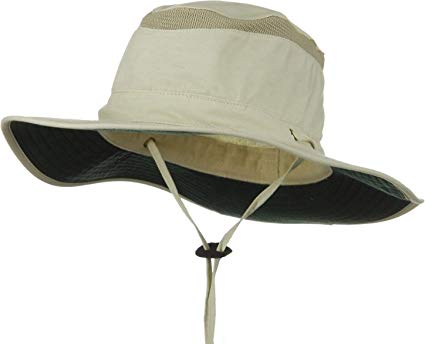 Adams Men's Safari Outback Brimmed Hat, X-Large, Stone