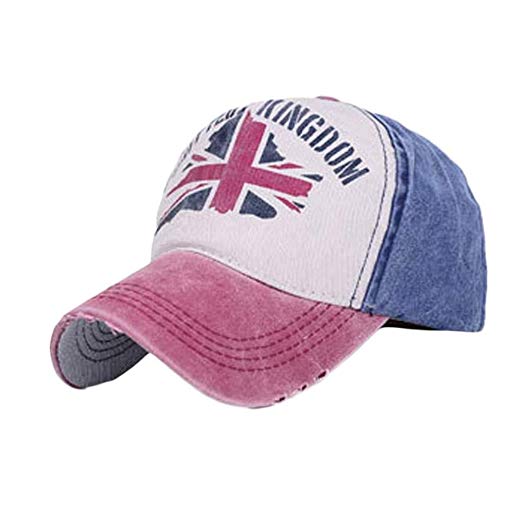 GBSELL New Nostalgic Union Jack Cap Baseball Cap Shopping Cycling Duck Tongue Hat