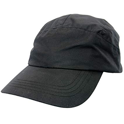 The Weather Company Unisex Waterproof Rain Hat, Black