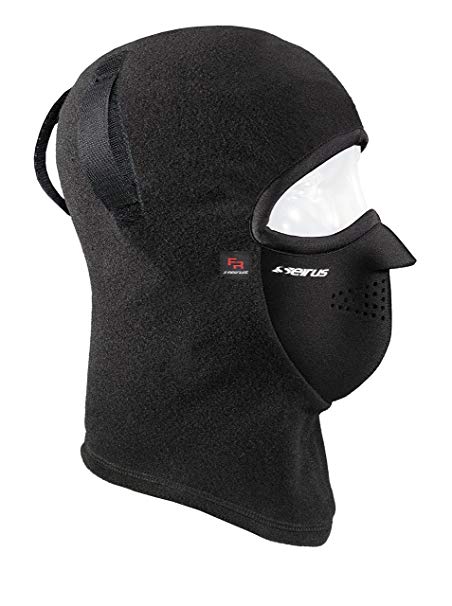 Seirus Innovation 8207 Fireshield Hard Hat Combo Clava with Velcro Attachment - Head Face Mask and Neck Warmer FIRE RESISTANT
